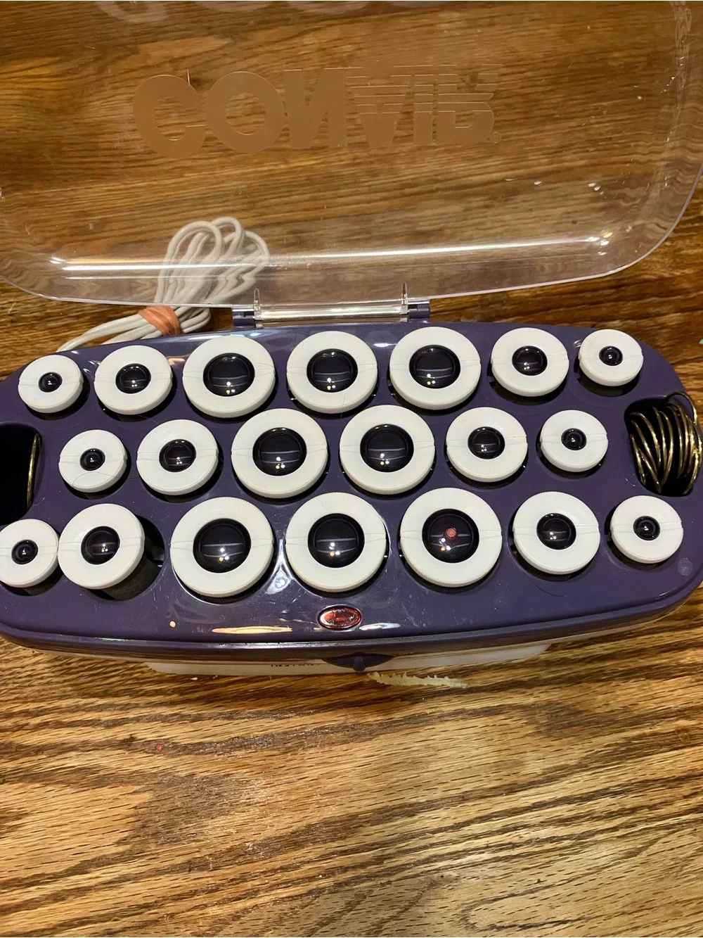 Conair Instant Heat Hairsetter in Purple and White
